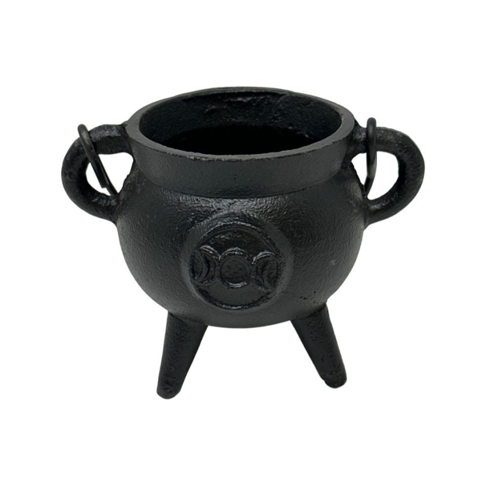 3" cast iron cauldron