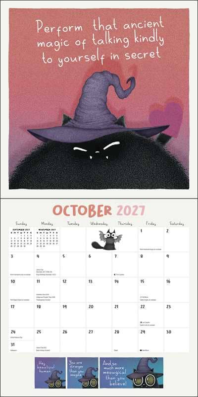 Year of Purrs 2027 Wall Calendar by Luis Coelho: Calendar; 24 pages / English
