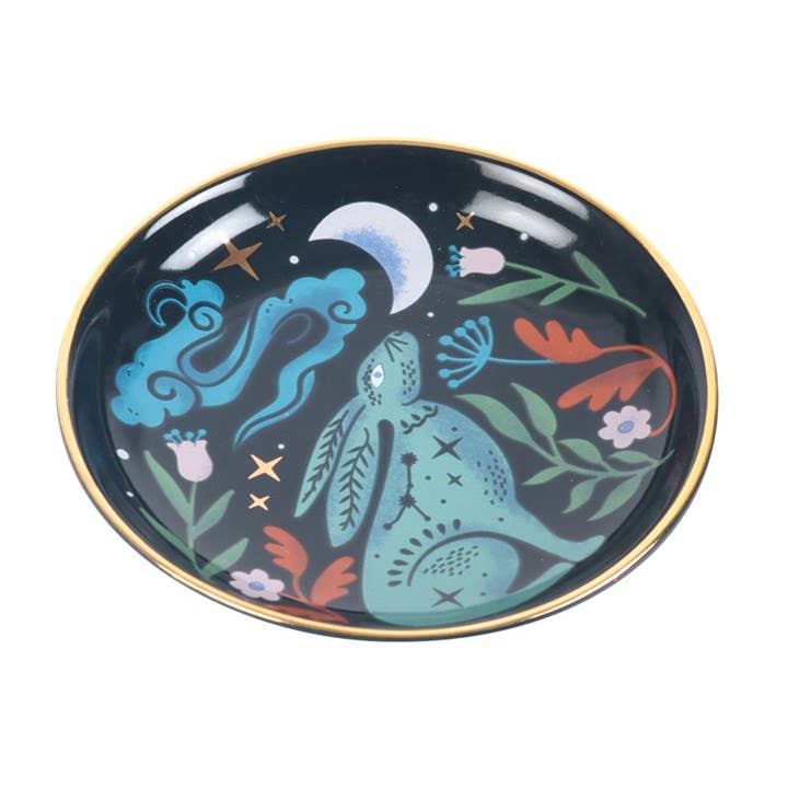 Hare Mystical Midnight Trinket Dish