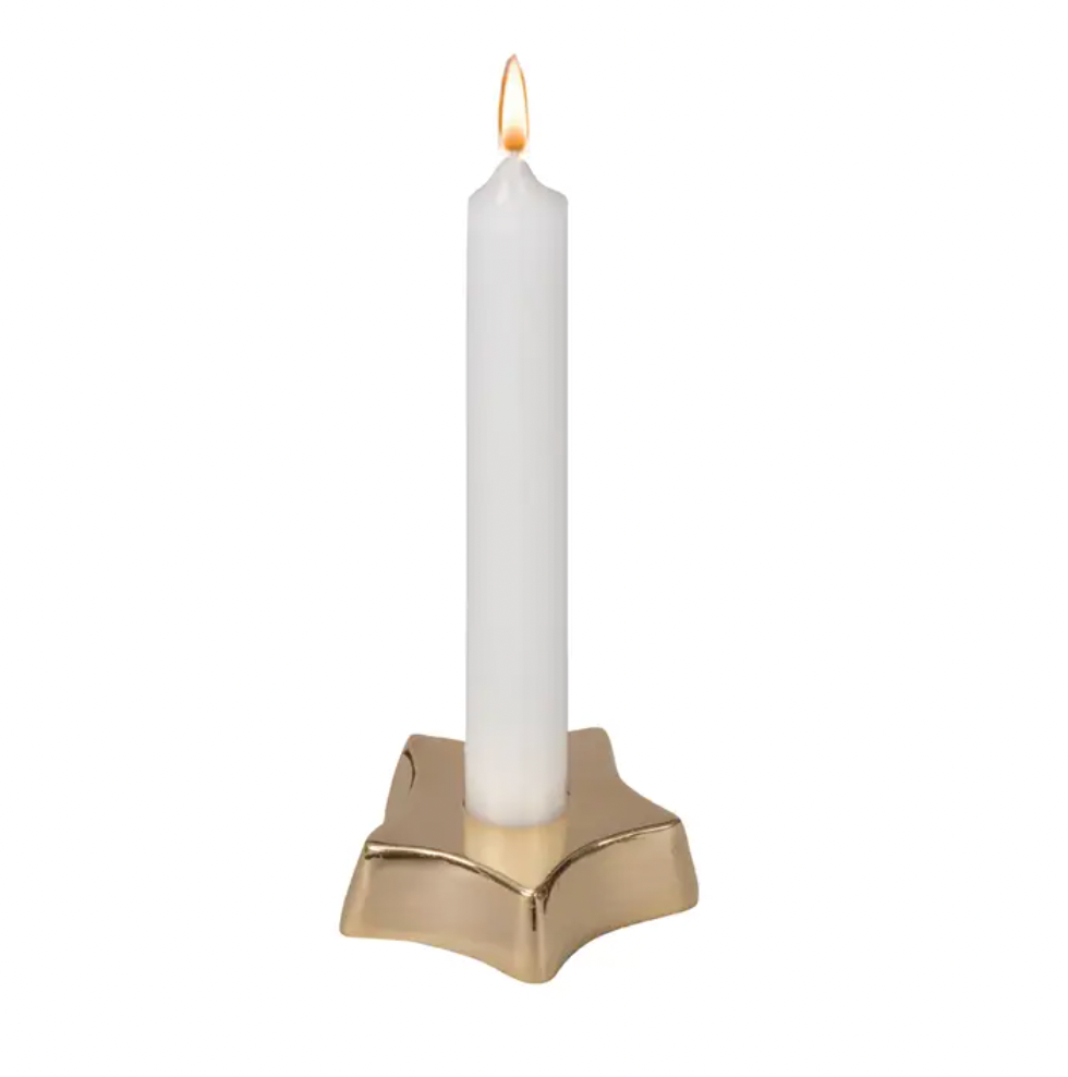 Brass Star for 1/2" Candle