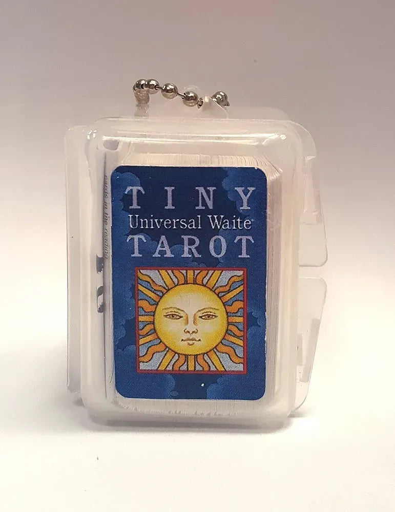 Tiny Tarot R-W Keychain