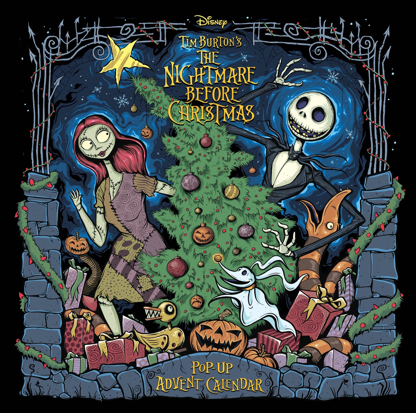 The Nightmare Before Christmas:Advent Calendar & Pop-Up Book