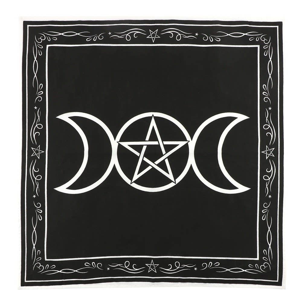 Triple Moon Altar Cloth