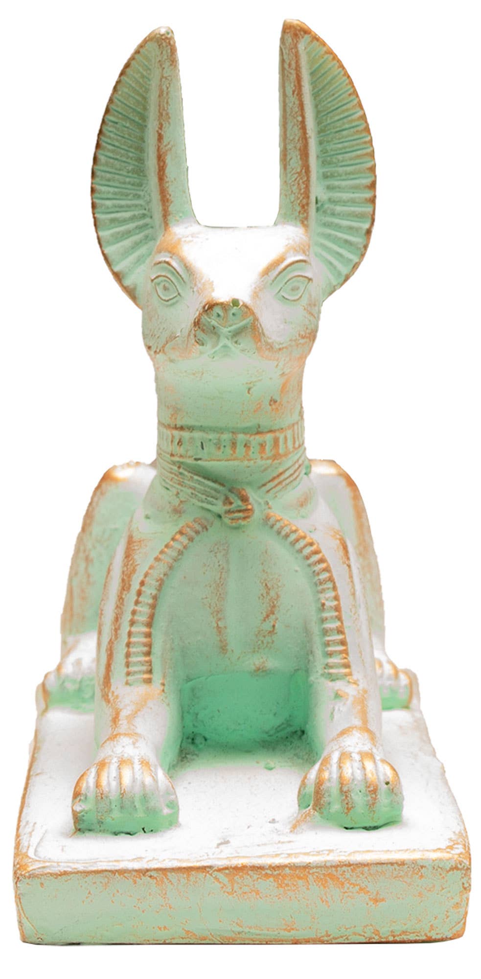 Anubis Statue Reclining Patina - 3" - Egyptian God