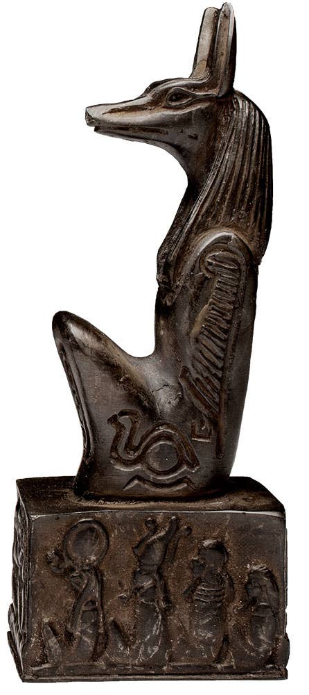 Anubis Kneeling Black - 5" - Egyptian God