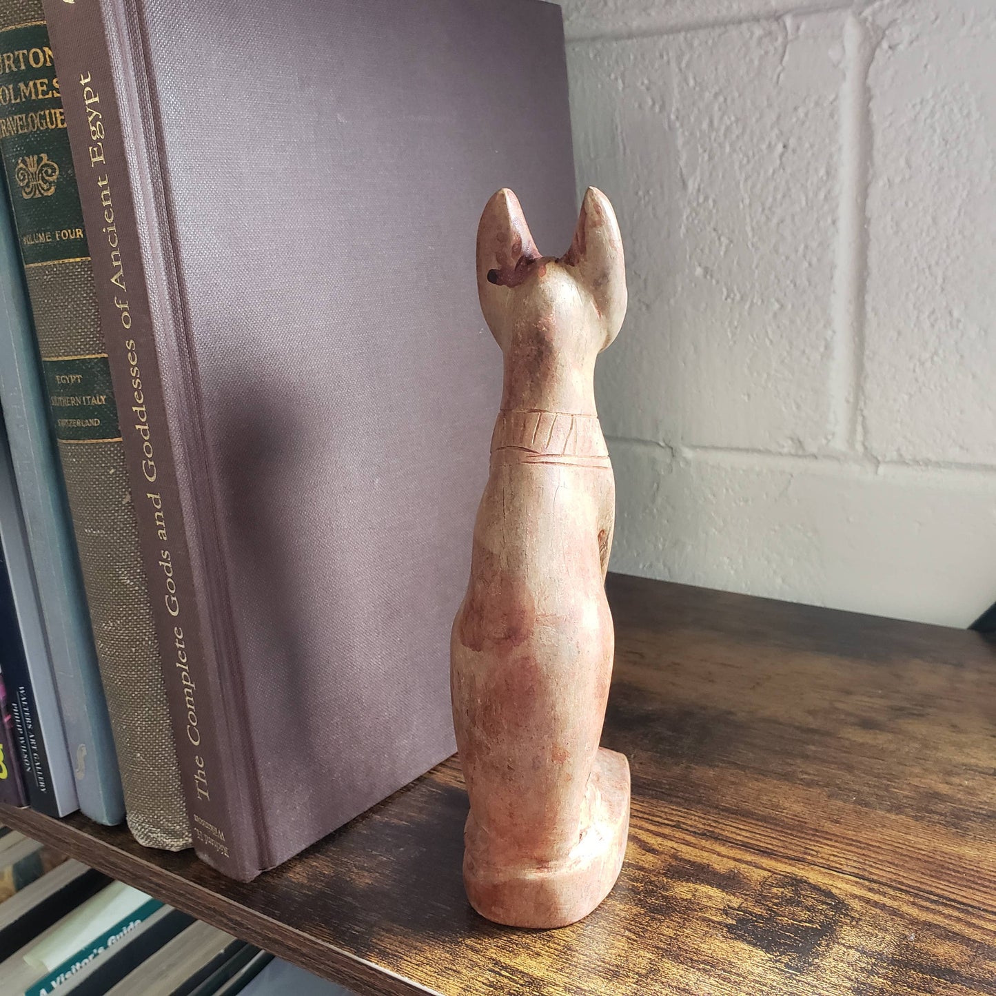 Egyptian Goddess Bastet Stone Statue - Small