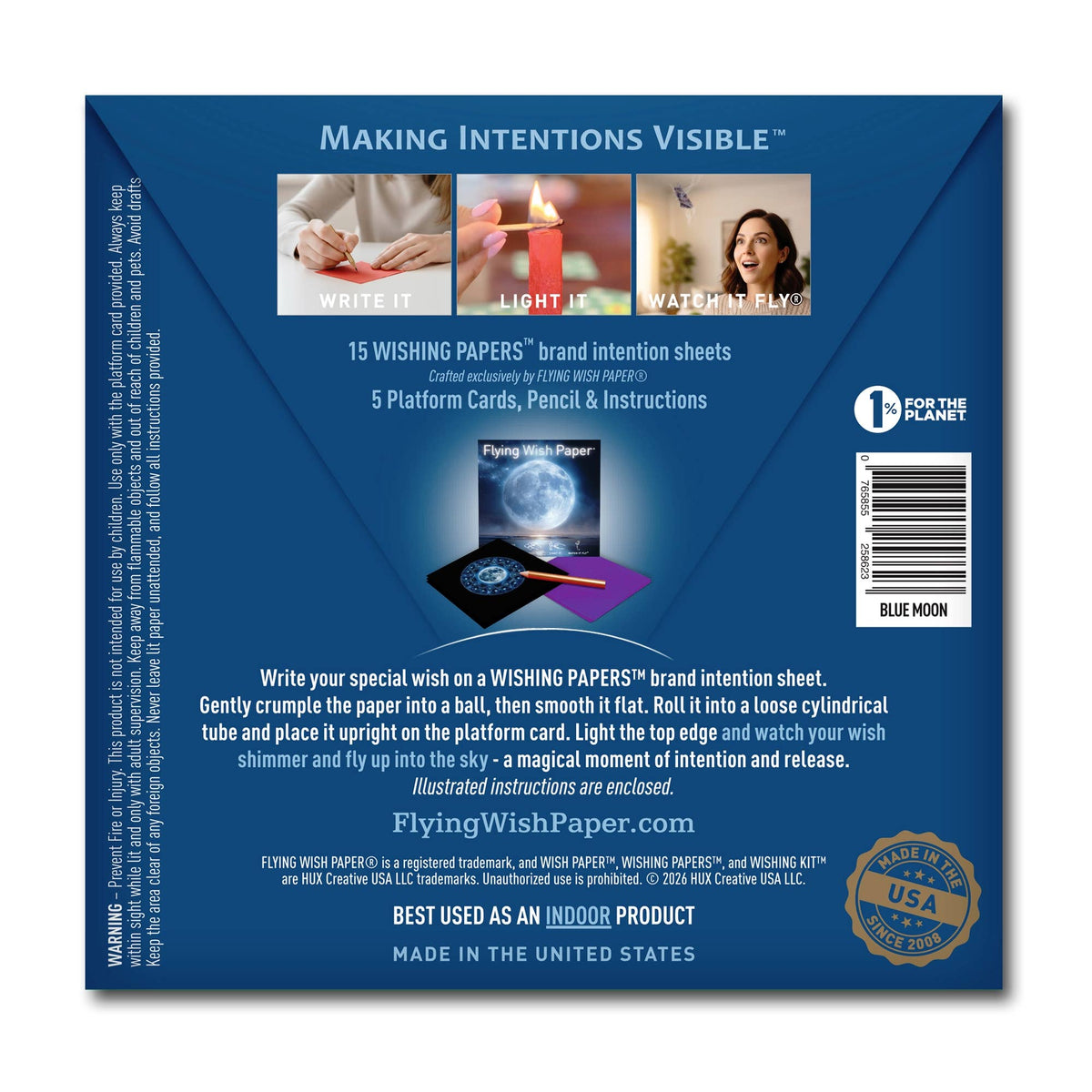 BLUE MOON | Moon Ritual Kit | Manifestation Gift