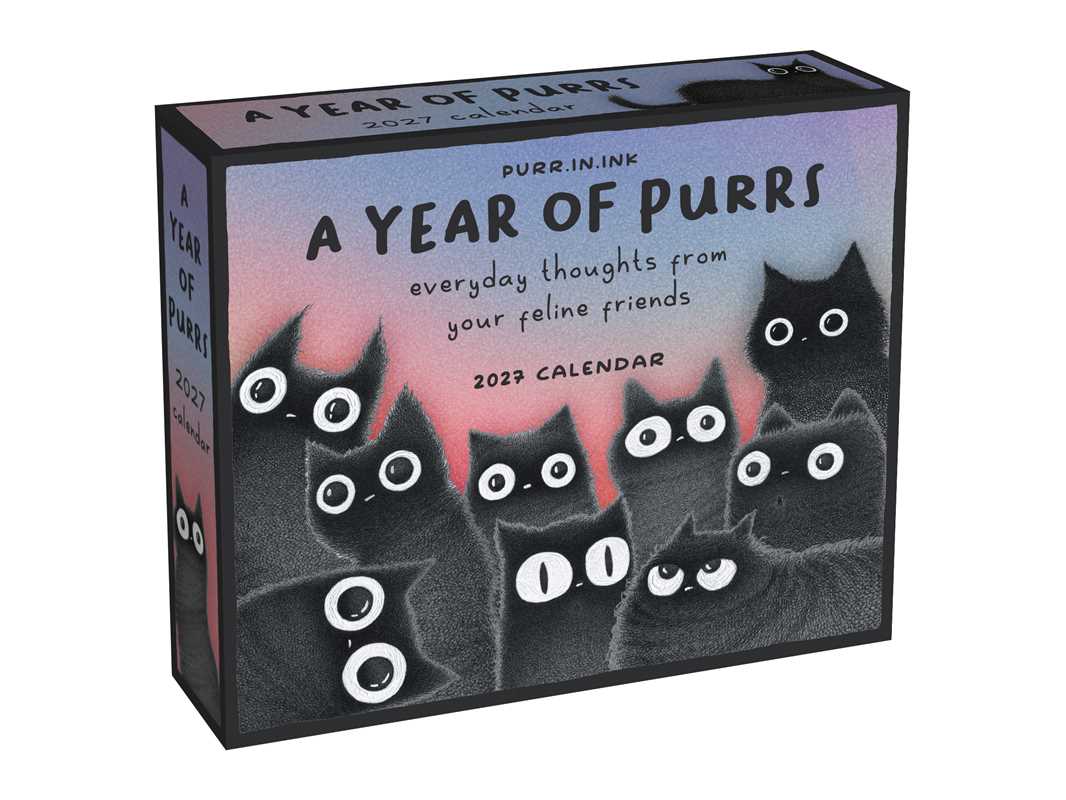 Year of Purrs 2027 Day-to-Day Calendar by Luis  Coelho: Calendar; 640 pages / English
