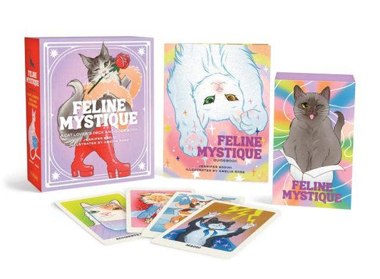 Feline Mystique Oracle Deck and Guidebook