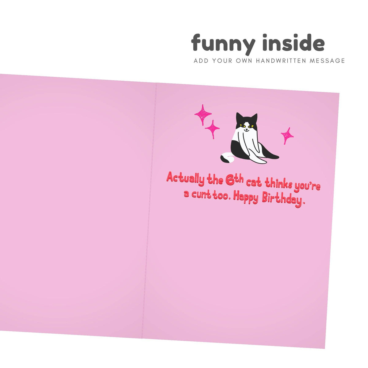 5 Cats Think You're A Cunt