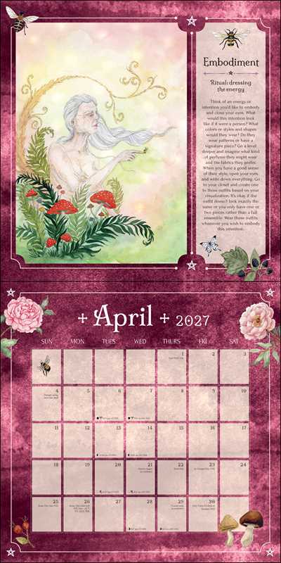 2027 Seasons of the Witch Wall Calendar by Lorraine  Anderson: Calendar; 28 pages / English