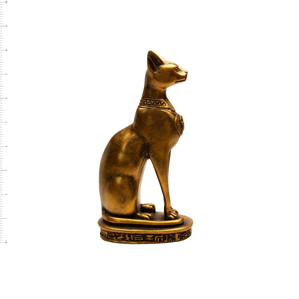 Bastet Cat Bronze Med - 8"