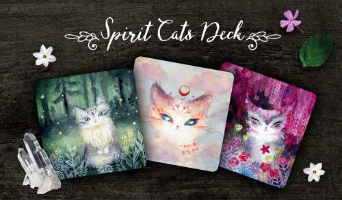 Spirit Cats Oracle Deck by Nicole Piar