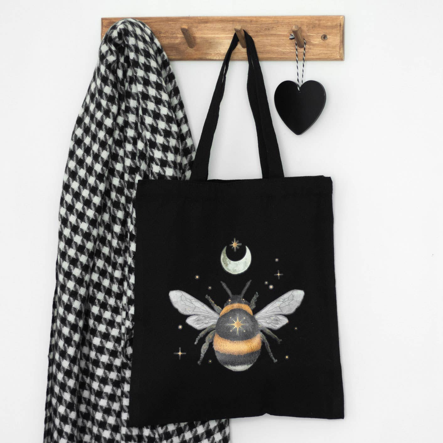 Forest Bee Tote Bag (Polycotton)