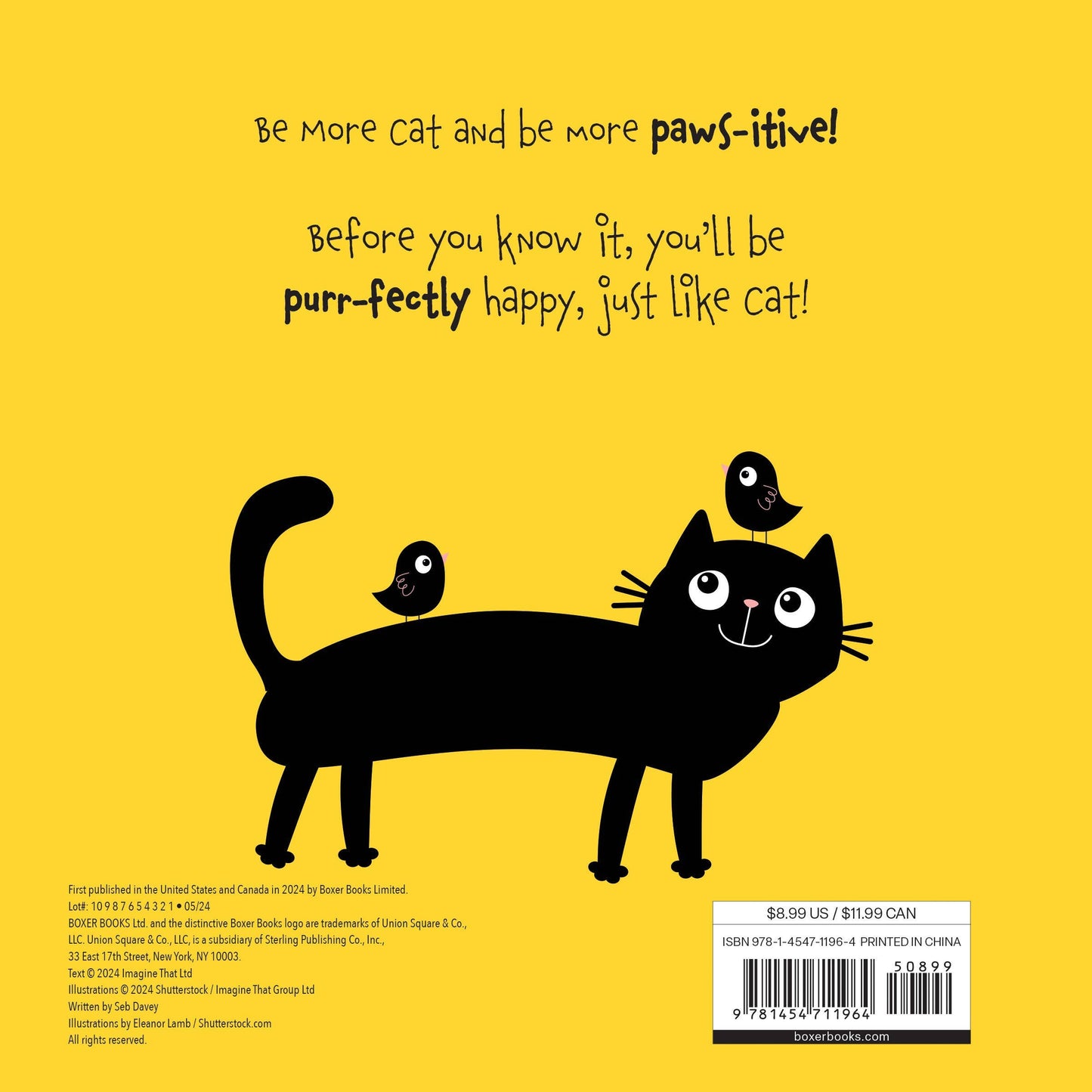 Be More Cat: Board Book