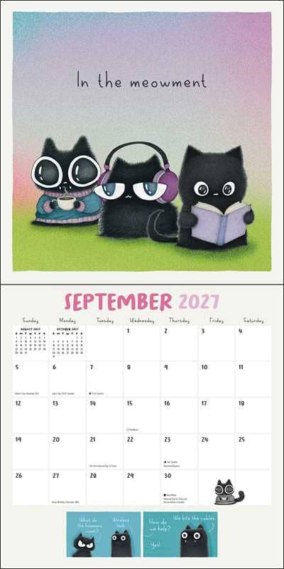 Year of Purrs 2027 Wall Calendar by Luis  Coelho: Calendar; 24 pages / English