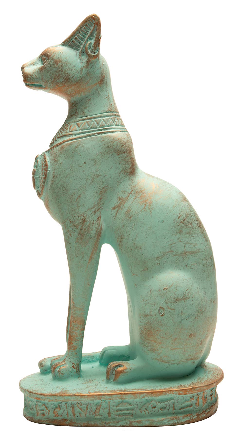 Bastet Cat Statues - Patina: Medium