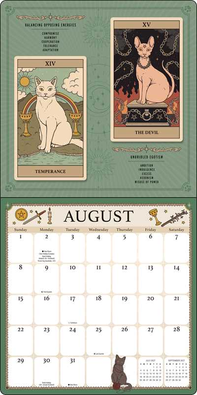 Cats Rule the Earth Tarot 2027 Wall Calendar by Thiago  CorrÃªa: Calendar; 24 pages / English