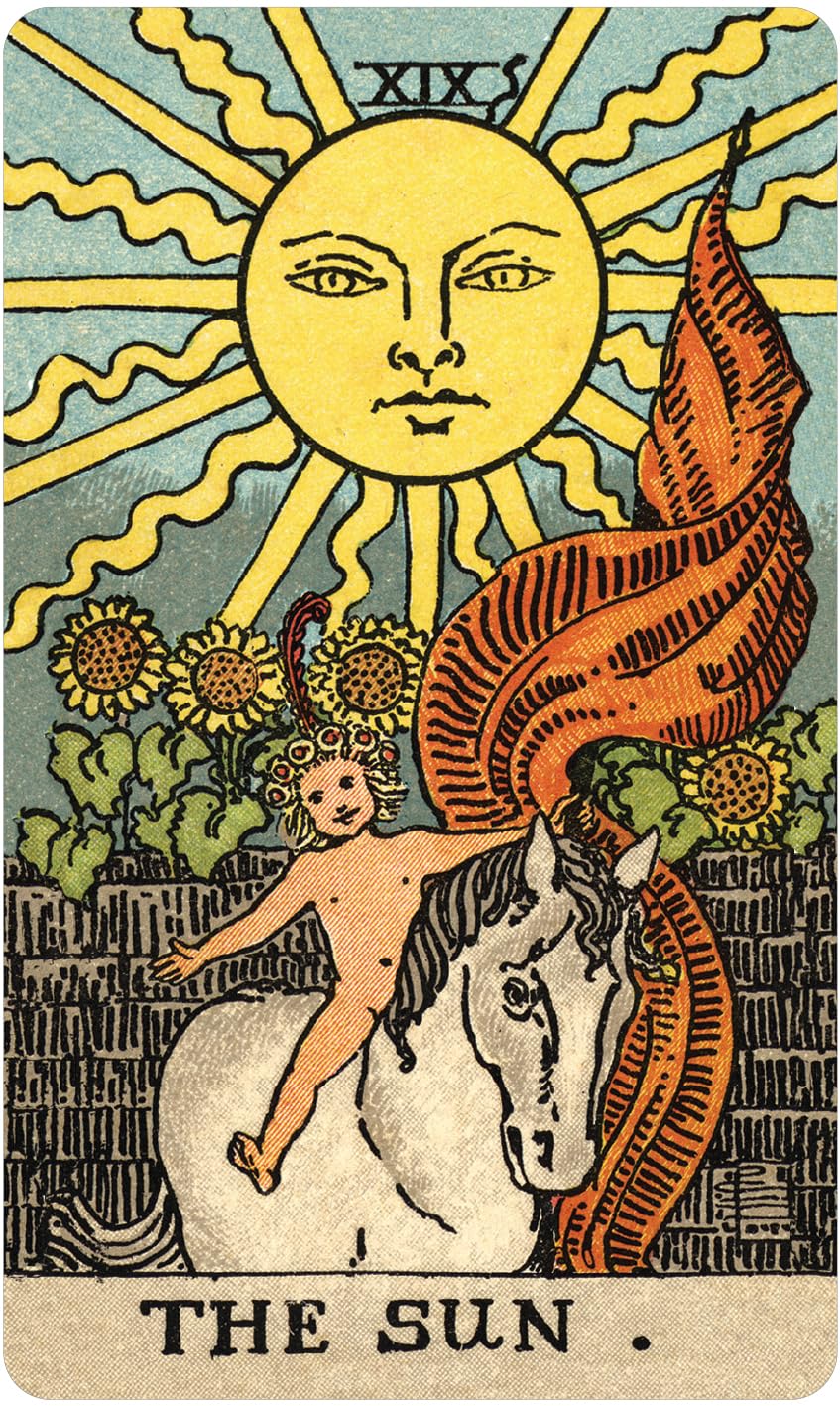 Smith-Waite Tarot Deck - Borderless