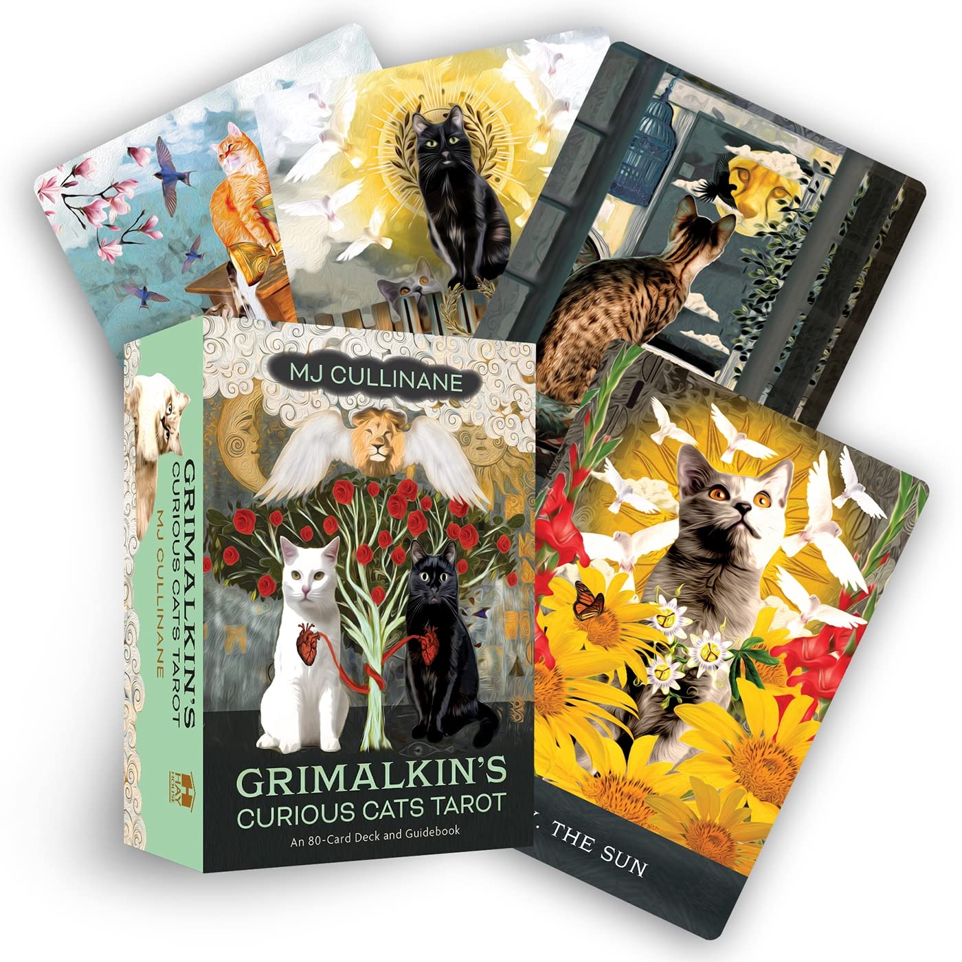 Grimalkin's Curious Cats Tarot: An 80-Card Deck and Guidebook