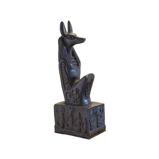 Anubis Kneeling Black - 5" - Egyptian God