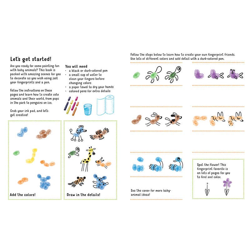 Fingerprint Baby Animals