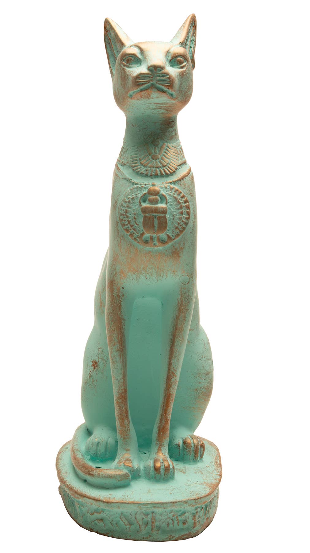 Bastet Cat Statues - Patina: Medium