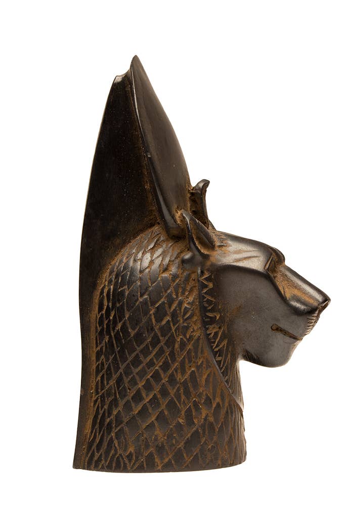 Sekhmet Bust Black - 4.5" - Egyptian Goddess