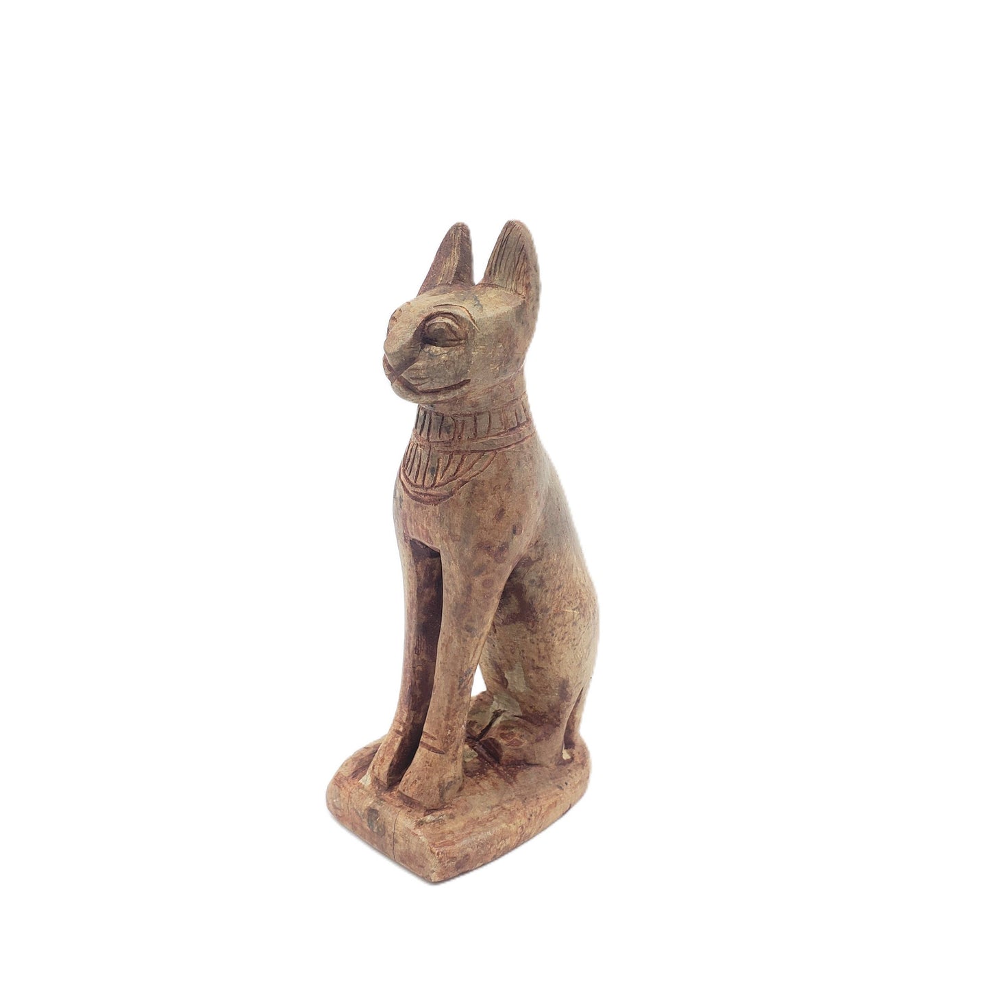 Egyptian Goddess Bastet Stone Statue - Small