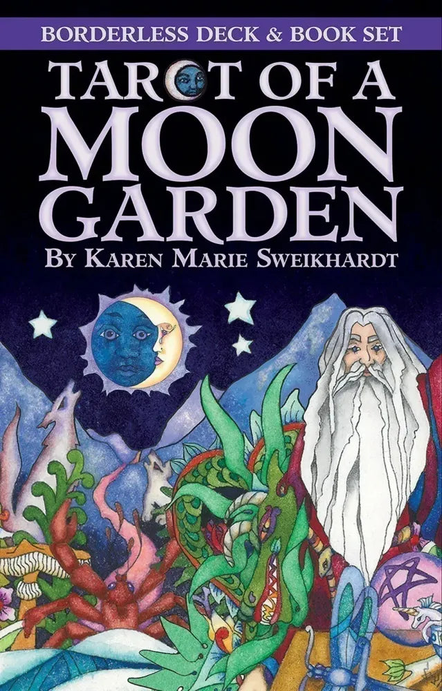 Tarot of a Moon Garden - Borderless Deck & Book Set