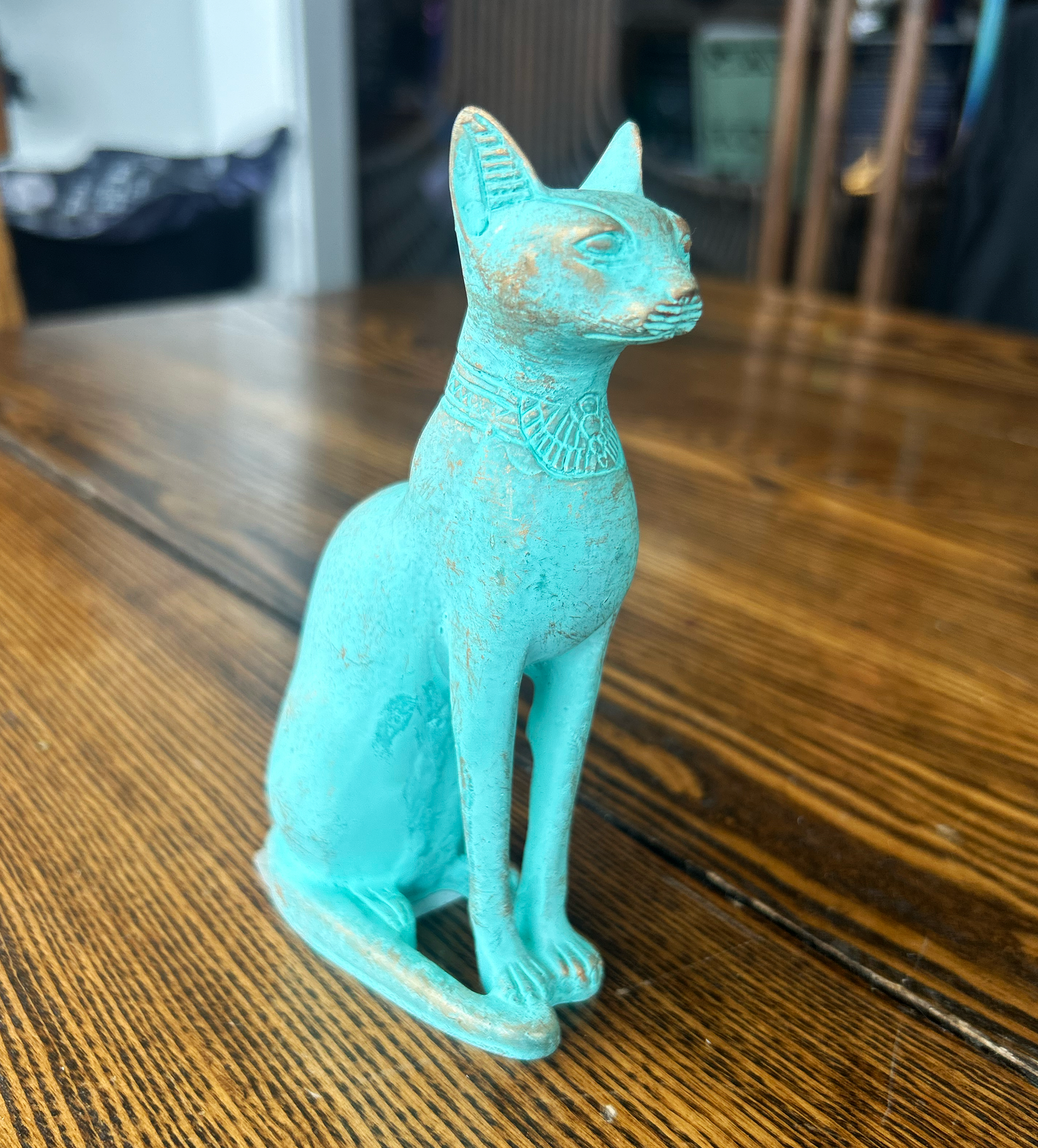 Bastet Cat Patina - 5.25"