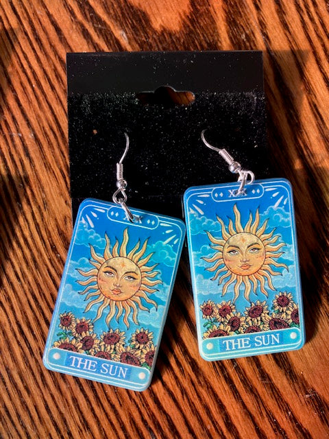 Tarot Earrings - Star-made