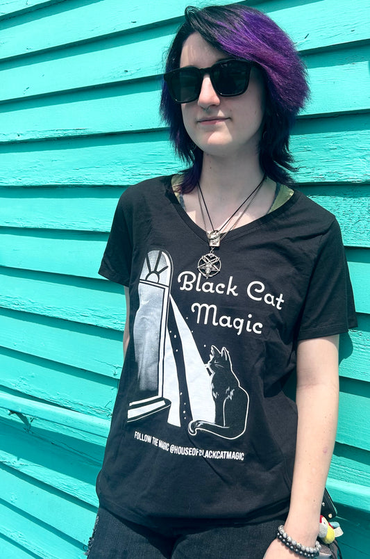 Black Cat Magic T-shirt