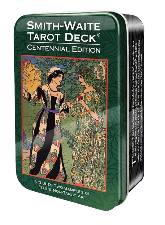 Smith-Waite Centennial Tarot Deck in Tin