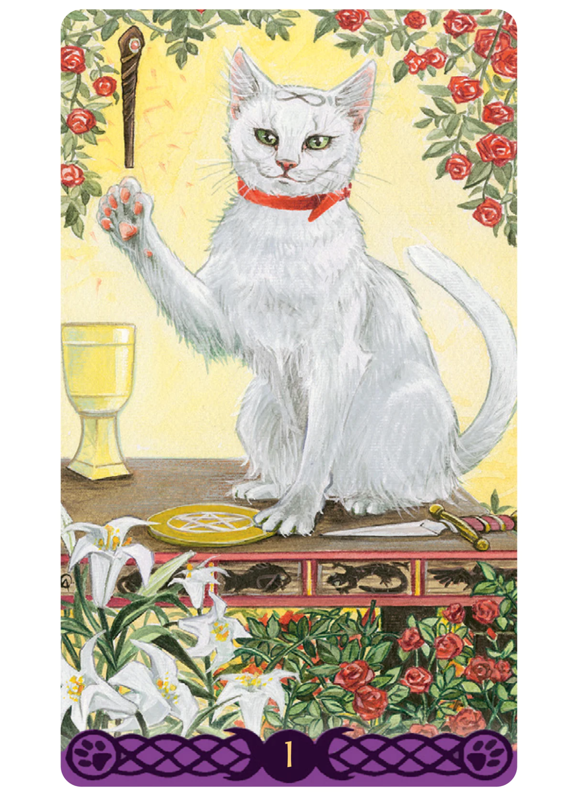 Tarot of Pagan Cats Mini Deck