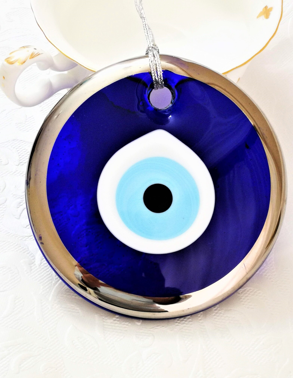 Turkish evil eye bead - medium