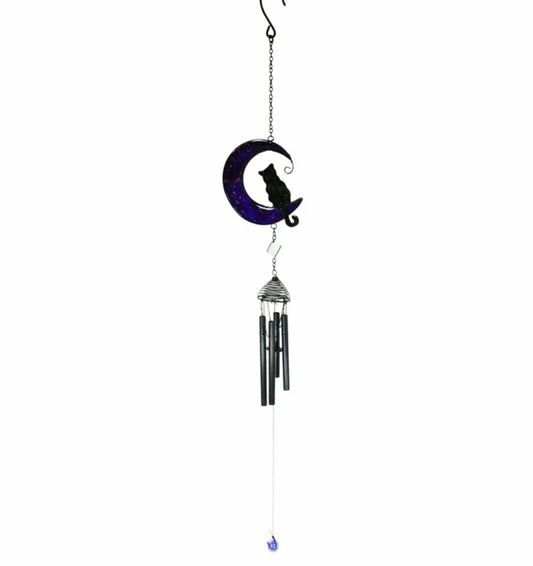 Black Cat Windchime