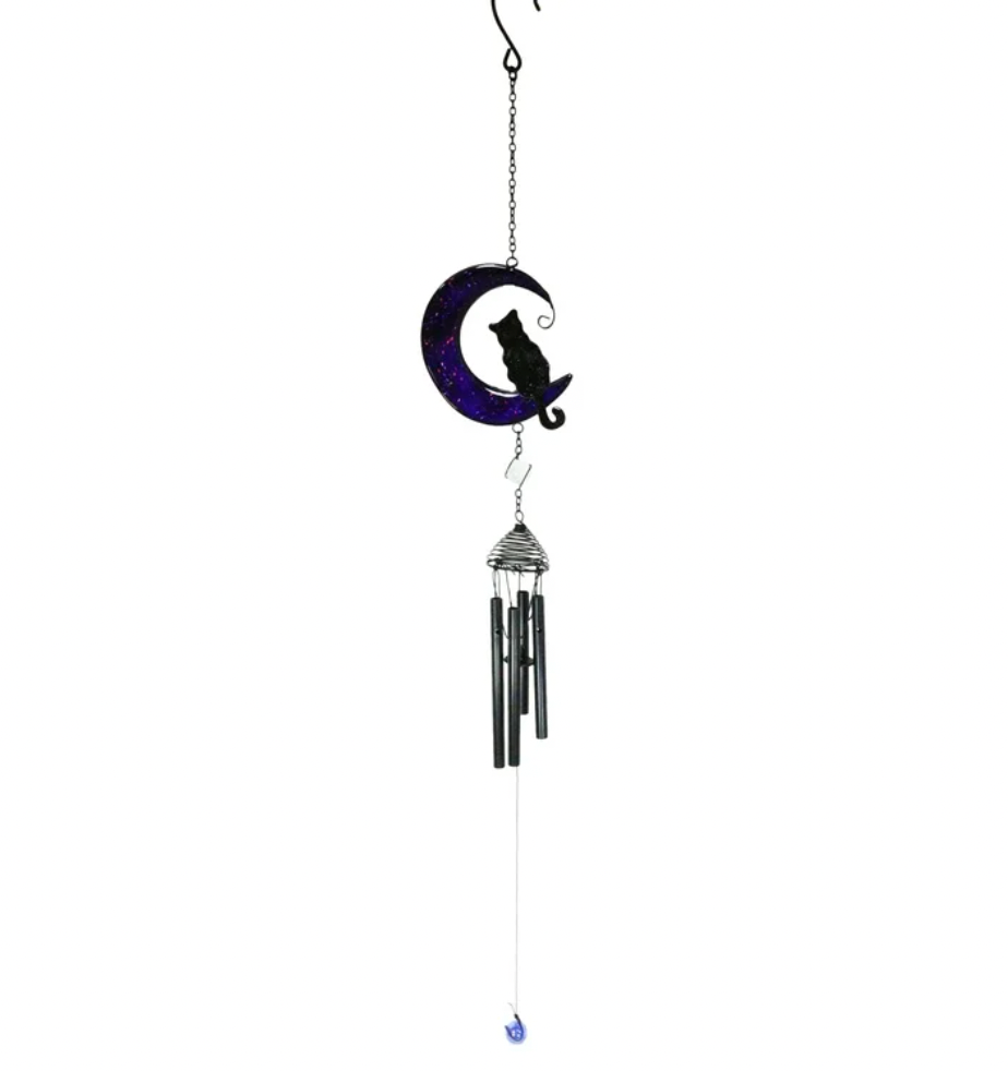 Black Cat Windchime