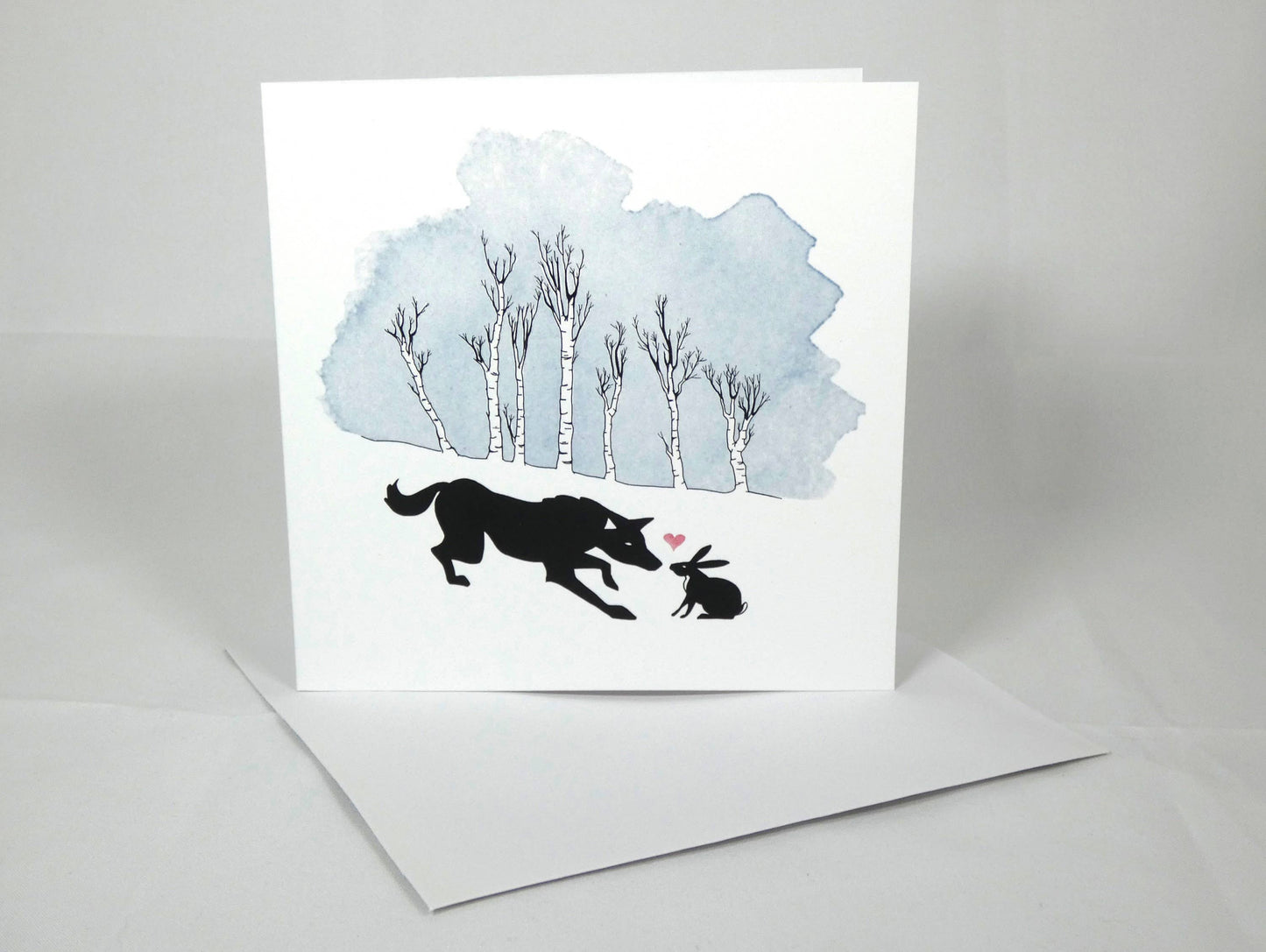 Greeting Card - Opposites Attract (5x5)