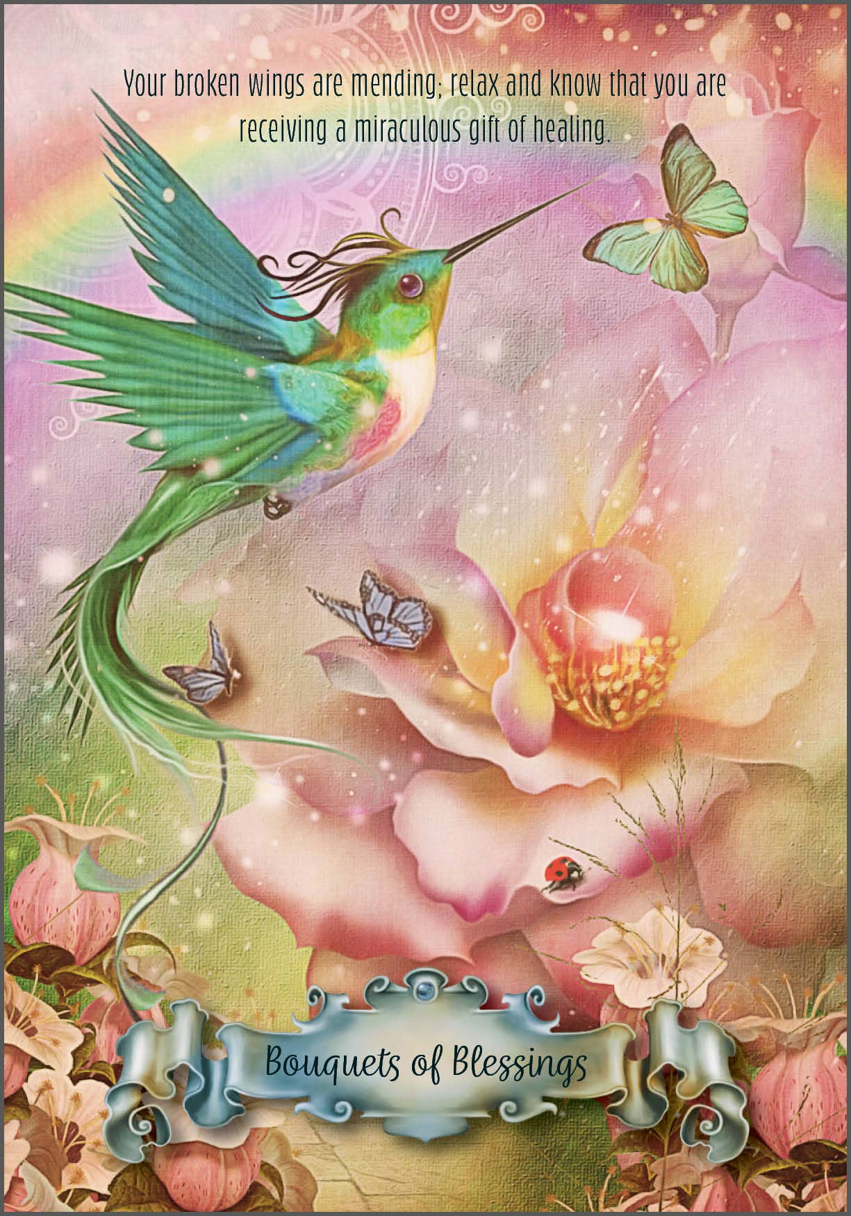 Hummingbird Wisdom Oracle Cards