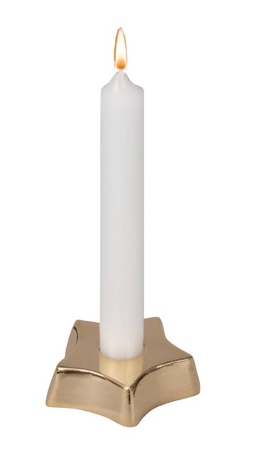 Brass Star for 1/2" Candle