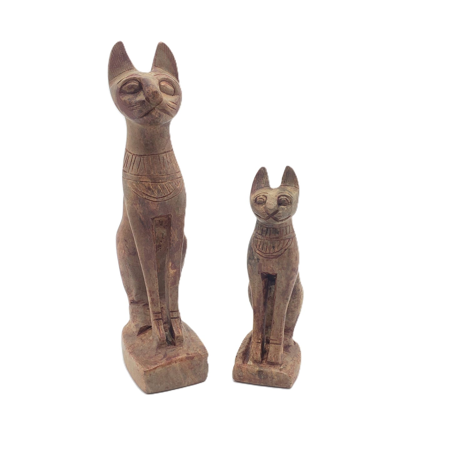 Egyptian Goddess Bastet Stone Statue - Small