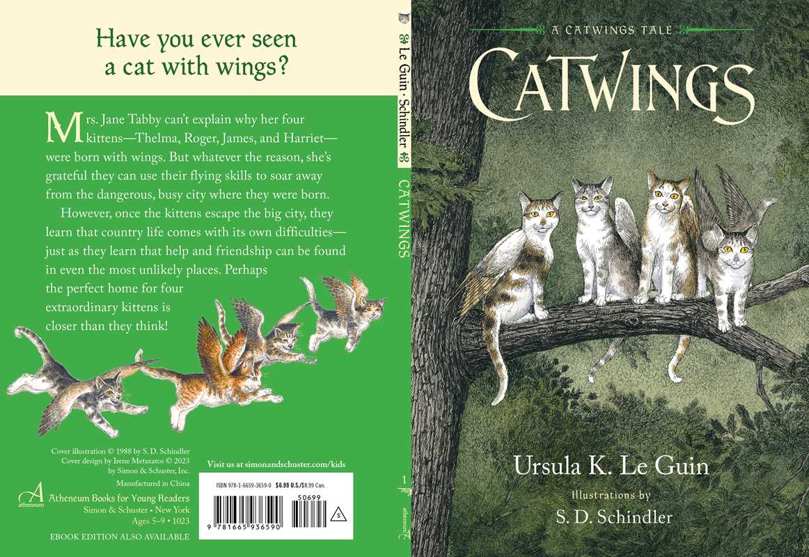 Catwings by Ursula  K. Le Guin: Paperback; 48 pages / English