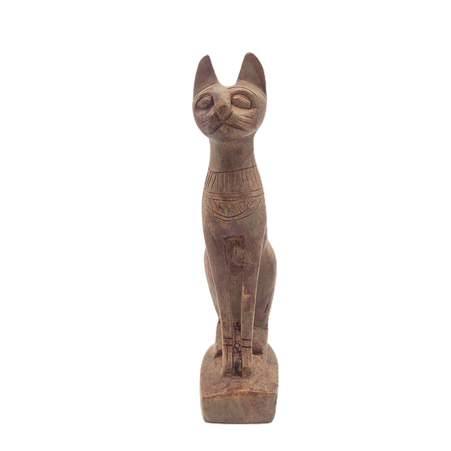 Egyptian Goddess Bastet Stone Statue - Small
