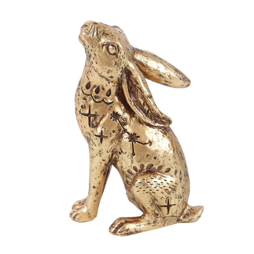 Midnight Hare Decorative Figurine