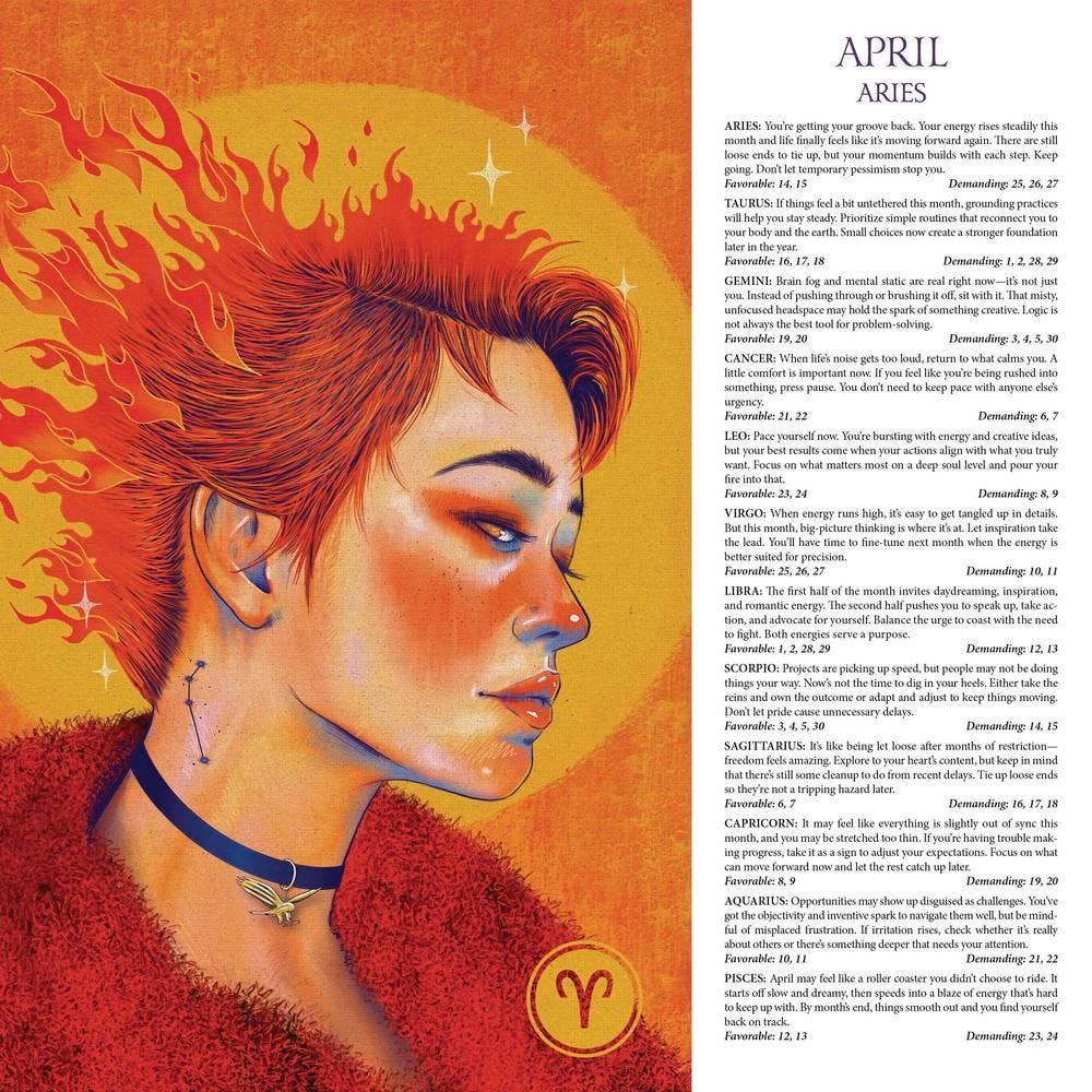 Llewellyn's 2027 Astrological Calendar: Horoscopes & Moon