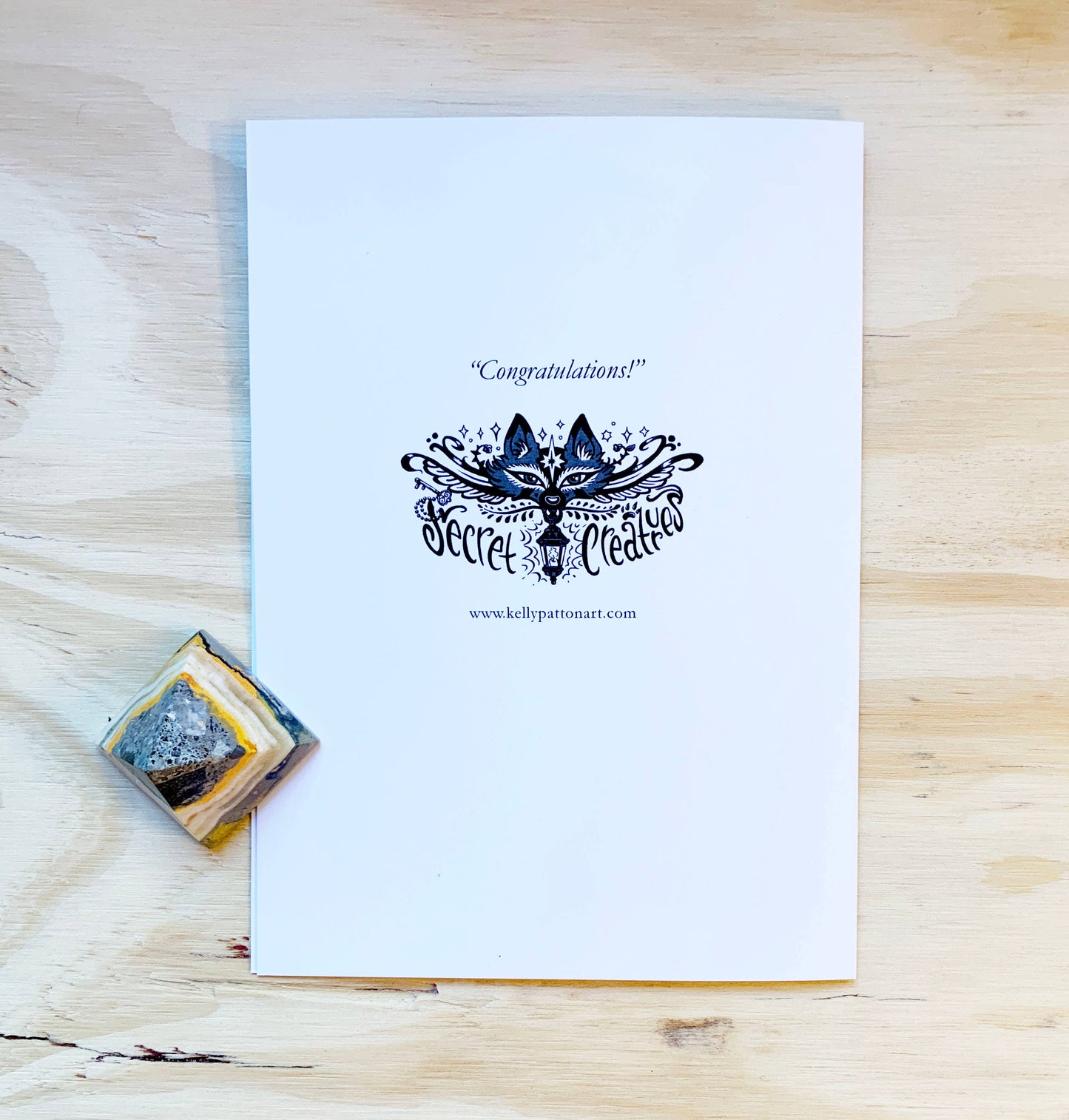 Congratulations!  Greeting Card Frog Design