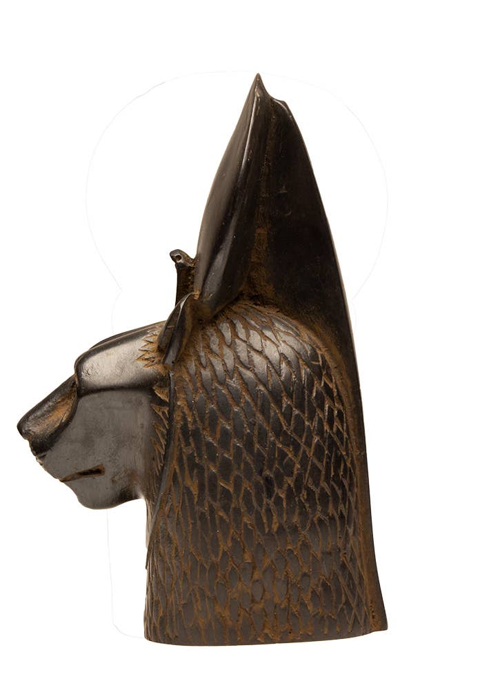 Sekhmet Bust Black - 4.5" - Egyptian Goddess