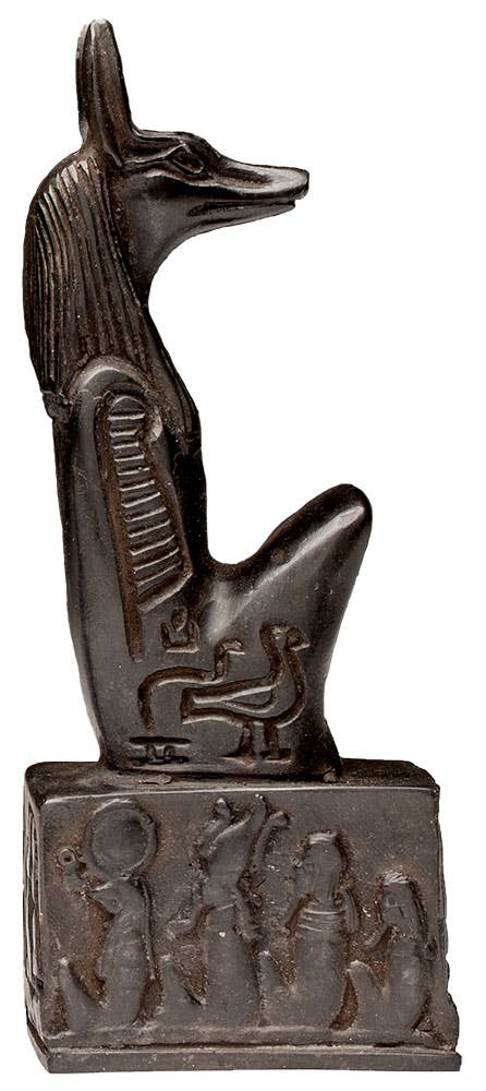 Anubis Kneeling Black - 5" - Egyptian God