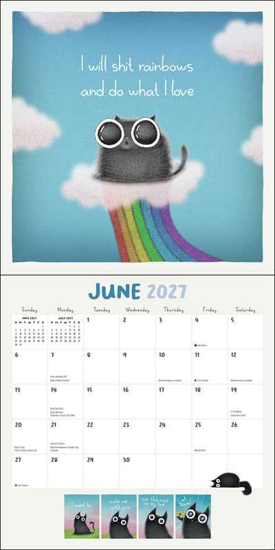Year of Purrs 2027 Wall Calendar by Luis  Coelho: Calendar; 24 pages / English
